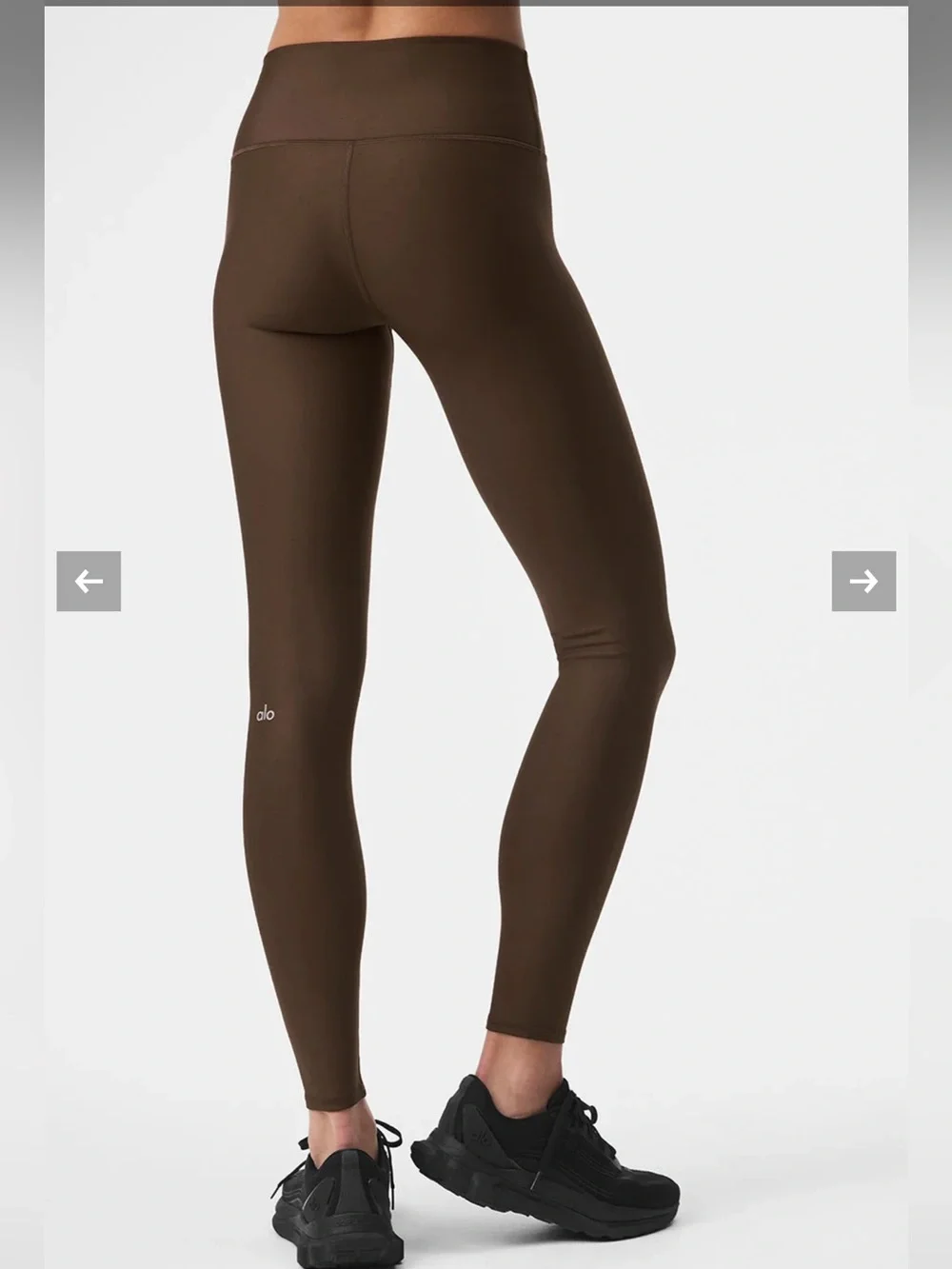 Alo Yoga 7/8 Airlift High waist Legging (Medium) Intrigue Sports Bra (Small)